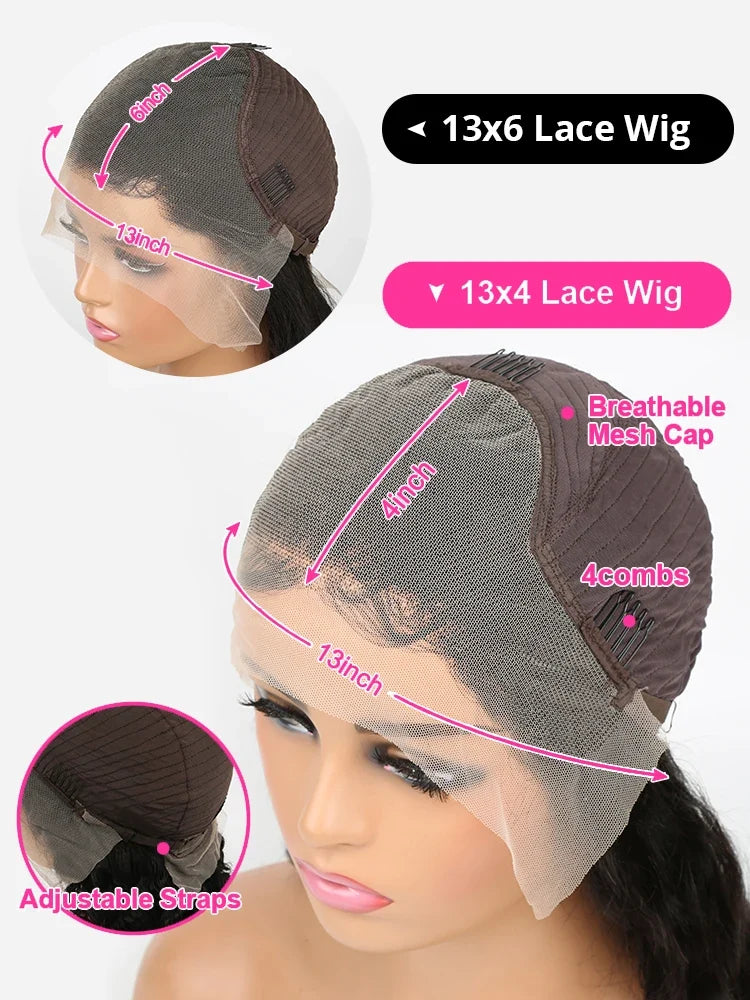 CEXXY 250% High Density Loose Deep Wave 30 40 46Inch 13x6 13x4 HD Lace Frontal Human Hair Wig Brazilian Raw Curly Wigs For Women