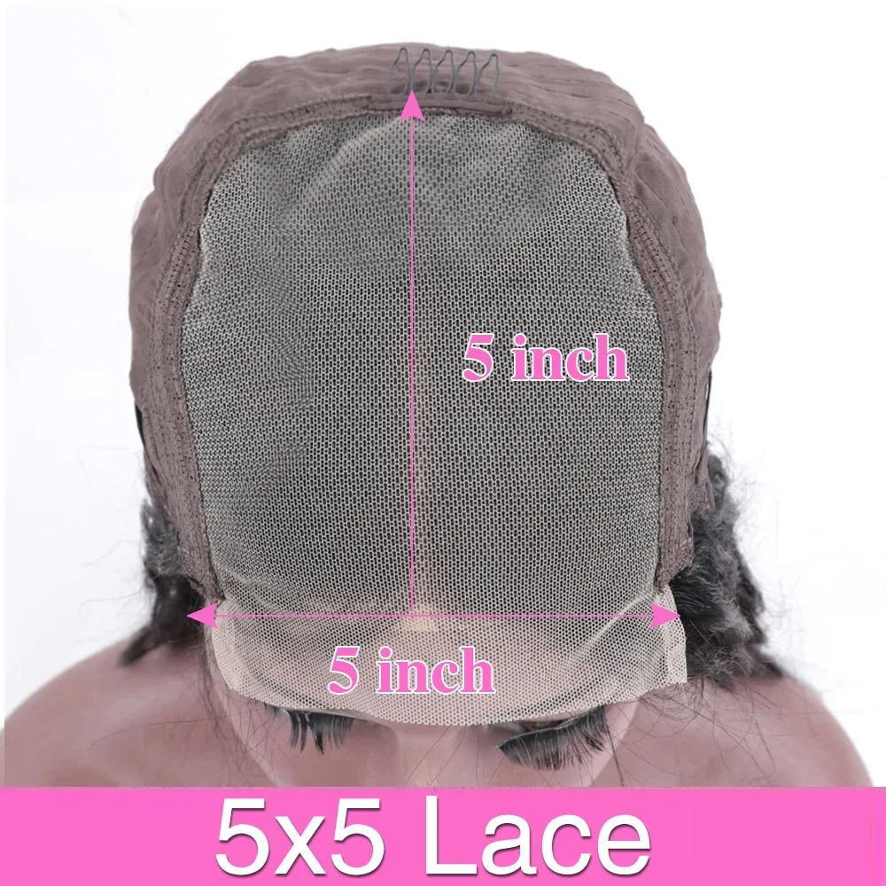30 38 Inch Deep Wave 13x6 HD Lace Front Human Hair Wig Remy Curl 360Full Lace Frontal Wig Human Hair For Black Women 200 Density